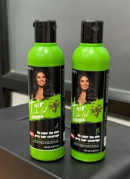 Fruit Vinegar Gel Based Black Hair Color