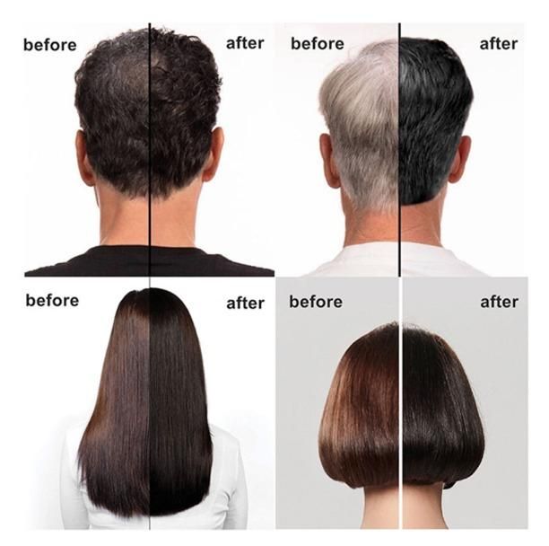 Fruit Vinegar Gel Based Black Hair Color