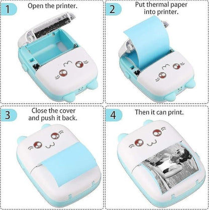 Inkless Bluetooth Pocket Printer 😍