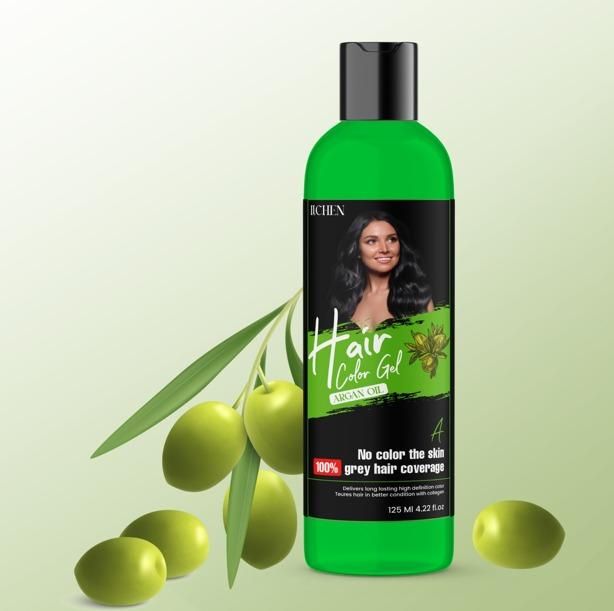 Fruit Vinegar Gel Based Black Hair Color