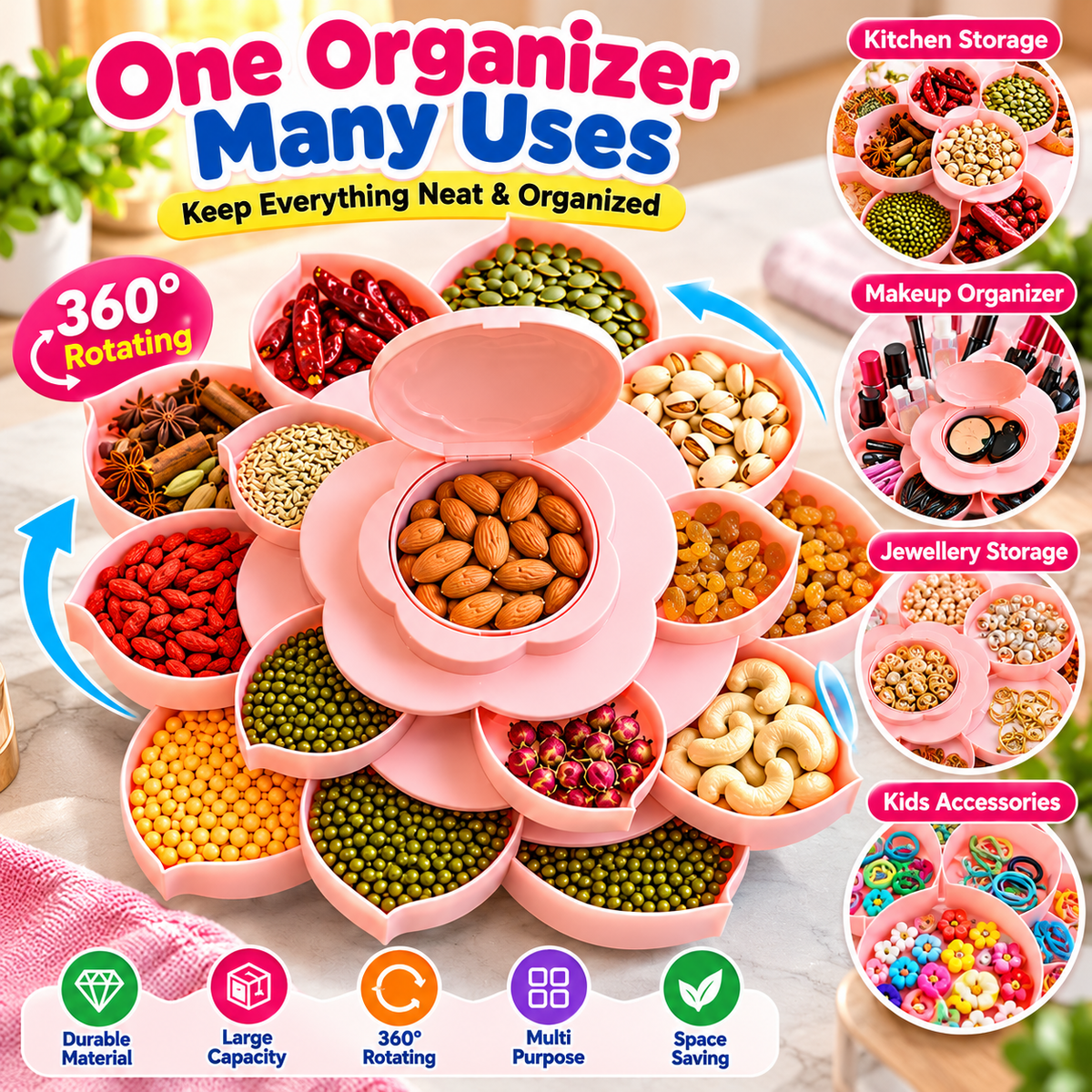 360° Rotating Organizer